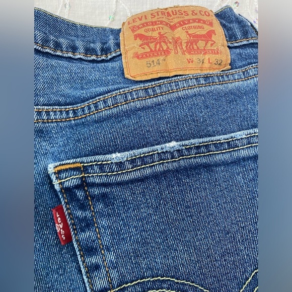 Levi’s 514 - 34X32 Straight Leg Medium Wash - Picture 3 of 11